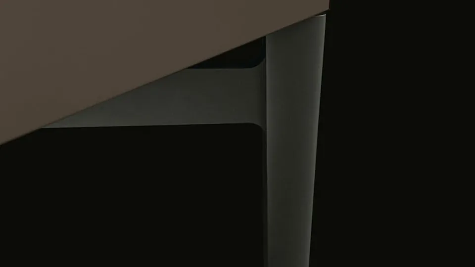 Poliform Code wall system in a living room, Poliform storage