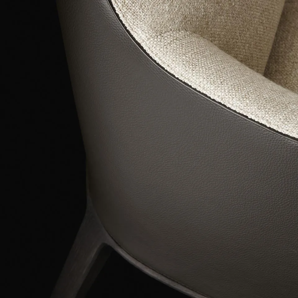 Poliform Jane, armchairs in three sizes and a bench