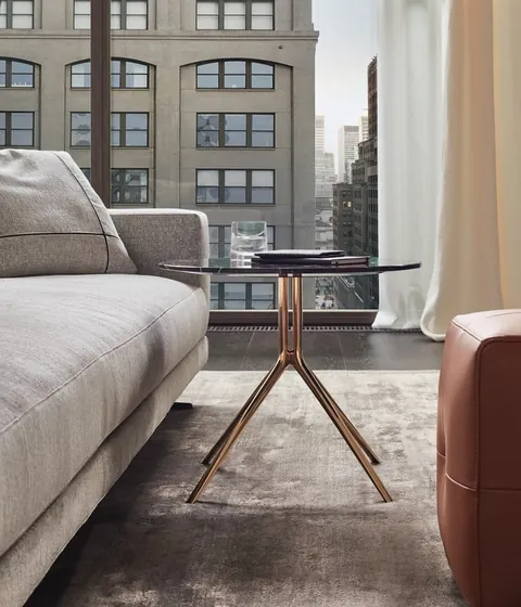 Poliform Mondrian a sofa system with its own tables, photograph 3