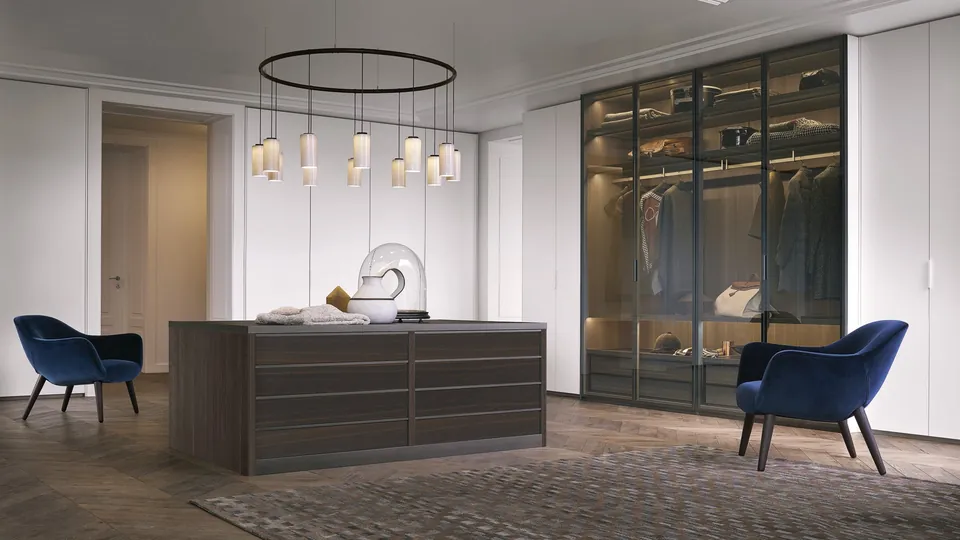 Poliform Senzafine, wardrobes and walk-in systems