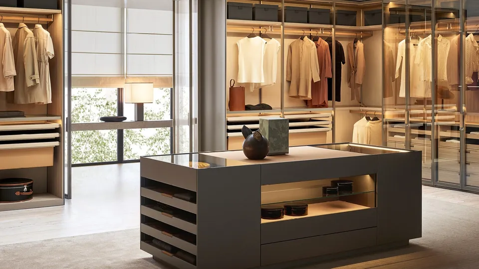 Poliform Senzafine wardrobes and walk-in systems, photograph 1