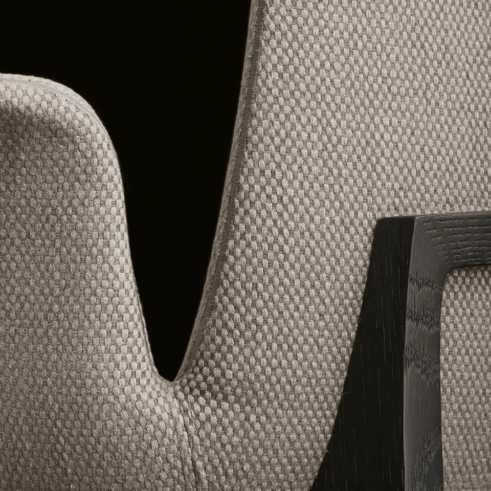 Poliform Ventura, upholstered chairs and stools