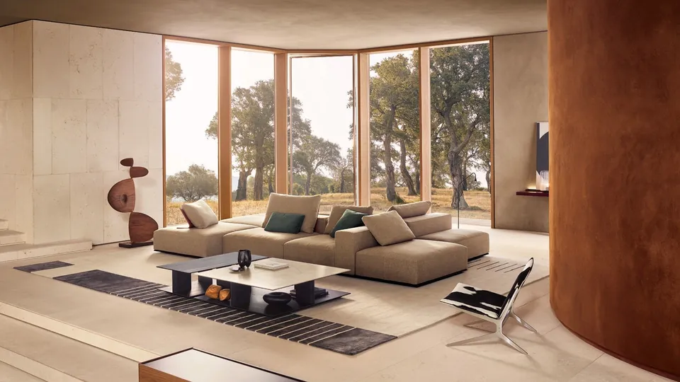 Poliform Westside a modular seating system, photograph 4